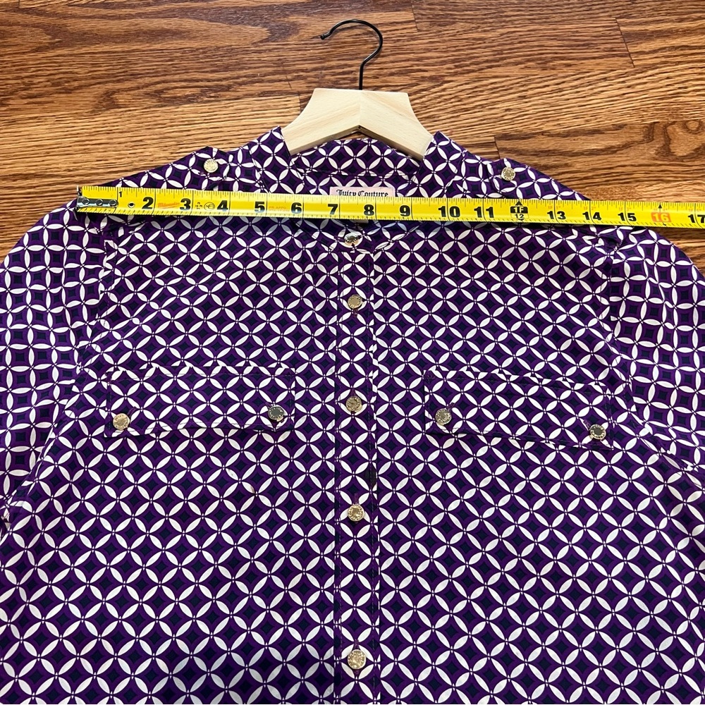 Juicy Couture Size 4 Multicolor Silk Tunic Dress - Picture 10 of 16